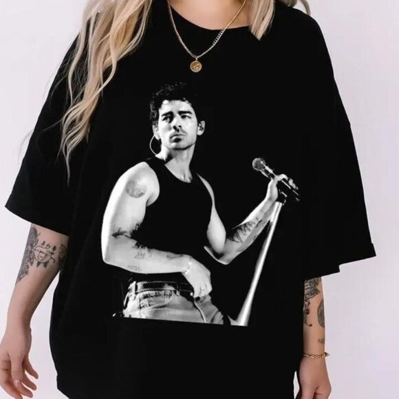 Gildan Tops - Vintage Joe Jonas 20th Anniversary Tour Shirt, Living The Dream Tour 2025 Tee